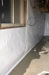 WaterGuard Rests Under the Concrete Floor