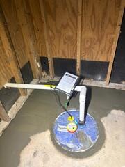 The SuperSump Sump Pump Removes Water From the Basement