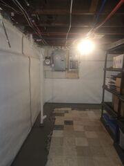 Hidden Perimeter Drainage System