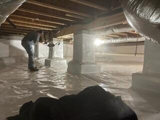 Taping the CleanSpace Liner