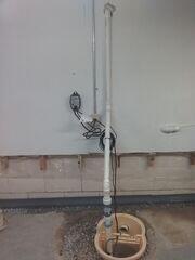 During WaterGuard® and SuperSump Installation