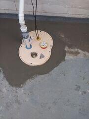 After WaterGuard® and SuperSump Installation