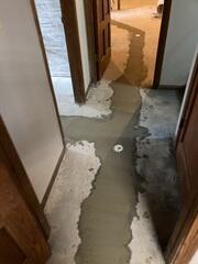 WaterGuard System During Installation