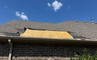 Roof Repair McKinney TX - New Plywood Installation