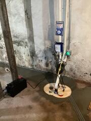 Sump Pump with Battery Backup