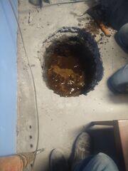 During Installation - A Waterlogged Basement