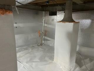 Crawl Space Sealed