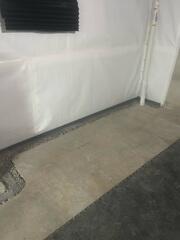 Interior basement drainage solutions