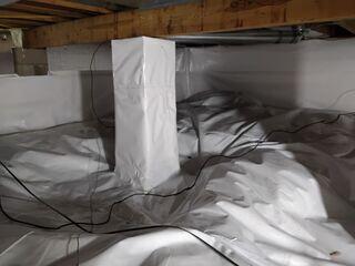 CleanSpace Improves Crawl Space