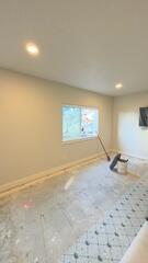 Basement Preparation Before WaterGuard Installation in Lehi, UT