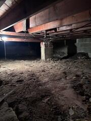 Damp Crawl Space