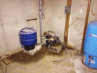 Cracked Concrete Wall Repair in Topsham, Maine