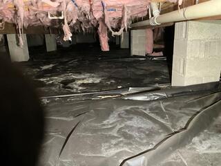 A Crawl Space Comeback in Maidsville, WV