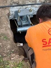 Push Pier Installation for Foundation Repair in Ventura, CA