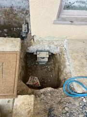Push Pier Locations Marked for Foundation Repair in Ventura, CA