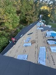 New Shingles Are Installed