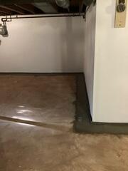 Bright and Clean Basement Walls