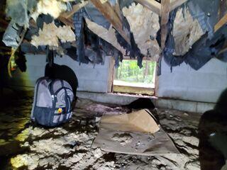 Before Crawl Space Restoration