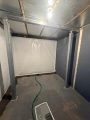 CleanSpace Wall with WaterGuard and SmartJacks for Support