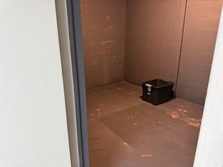 Efflorescence on the Concrete Block Walls