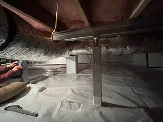 Stronger Crawl Space Support