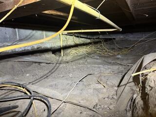 Messy Crawlspace
