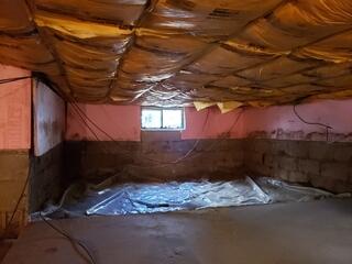 Before - Crawl Space Encapsulation