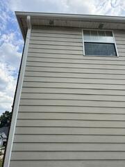 New downsout & gutter nstalled