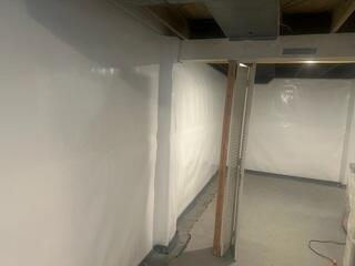 Grosse Point, MI, Basement Protected from Water Leakage and Ready to be Finished