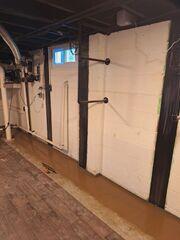 CarbonArmor Wall Reinforcement Installed in Ottawa Lake, MI, Basement