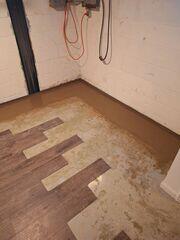 Interior Drainage System and CarbonArmor® Wall Reinforcement System Save Ottawa Lake, MI Basement