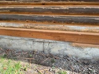 Before Installation - Cracks in Foundation