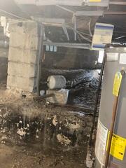 Crawl Space During Inspection