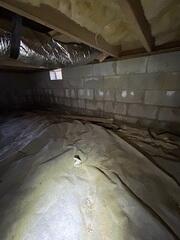 Damp Crawl Space
