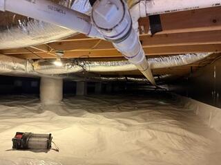 Full Encapsulation of Crawlspace
