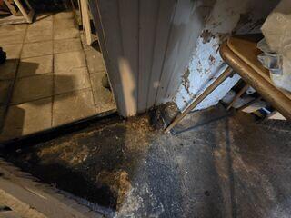 Wet basement repair in Altoona, Pa