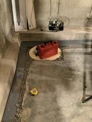 Drainage System Connected to Sump Pump
