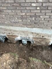 During Installation - Helical Piers