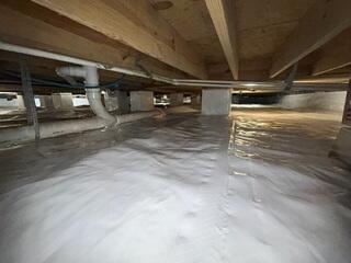 Crawl Space Sealed