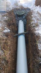 Discharge Line Installation