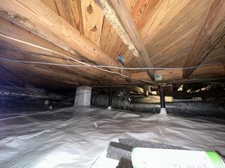 Piers Wrapped with CleanSpace