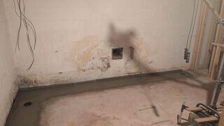 A Subtle, Below-Floor Drain System