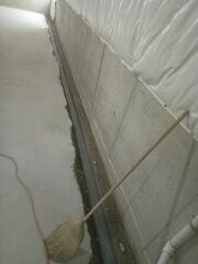 Trench for Interior Drainage System