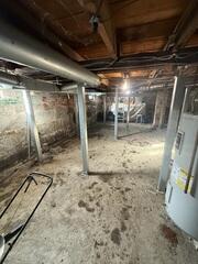 Upgrading Rusted Lally Columns in Hallowell, Maine