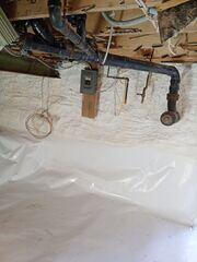 Newly Encapsulated Crawl Space