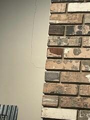 Chimney Wall Crack