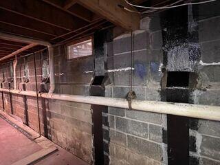 Fixing Bowing Basement Walls in Whippany, NJ