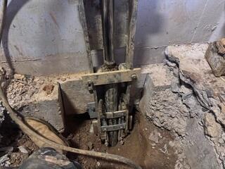 Our Foundation Lift System is Driven Deep Into the Ground