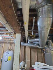 Basement and Slab-on-Grade Combination Radon Mitigation Installation Gurley,NE
