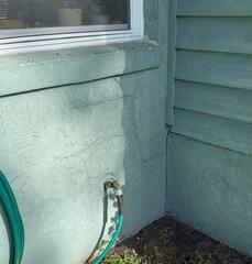 Stair-step Pattern Wall Cracks